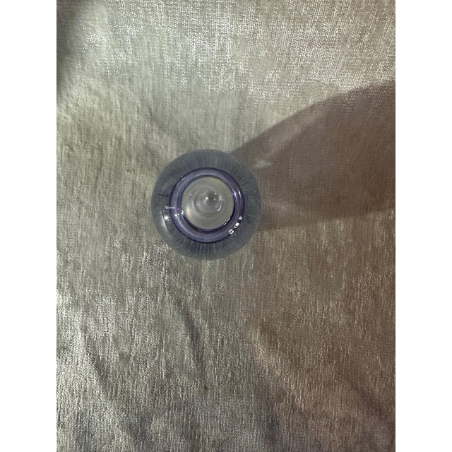 1980s Vandermark P14n Purple Iridescent Perfume Bottle For Sale In Denver - Image 6 of 8