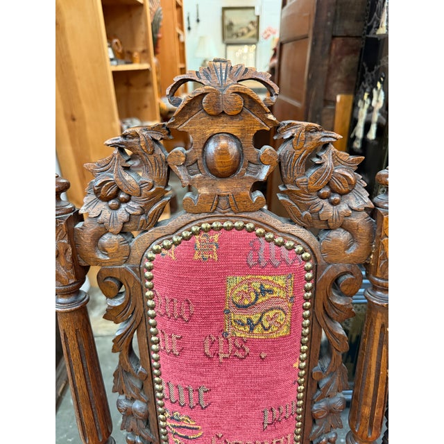 19th Century English Hunting Bench For Sale - Image 9 of 9