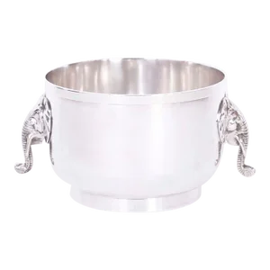 Mid Century British Colonial Silver Plated Jardiniere