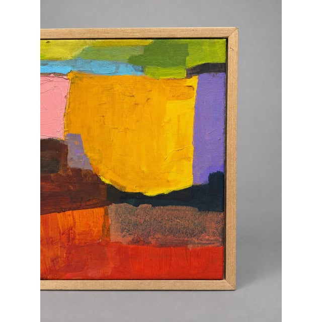 Abstract Mary Weatherall (American, 1930-2018) Abstract Oil Painting, C. 1980 For Sale - Image 3 of 6