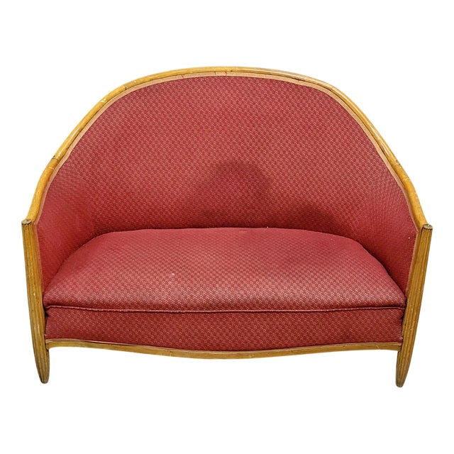 Art Deco Bench after Paul Pollot For Sale