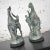 Antique Detailed Spelter Marly Rearing Horse & Groom Sculptures After Guillaume Coustou - a Pair For Sale - Image 6 of 13