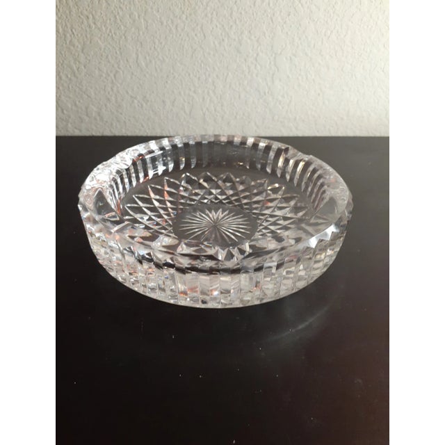 Glass Vintage Waterford Crystal Ashtray For Sale - Image 7 of 8