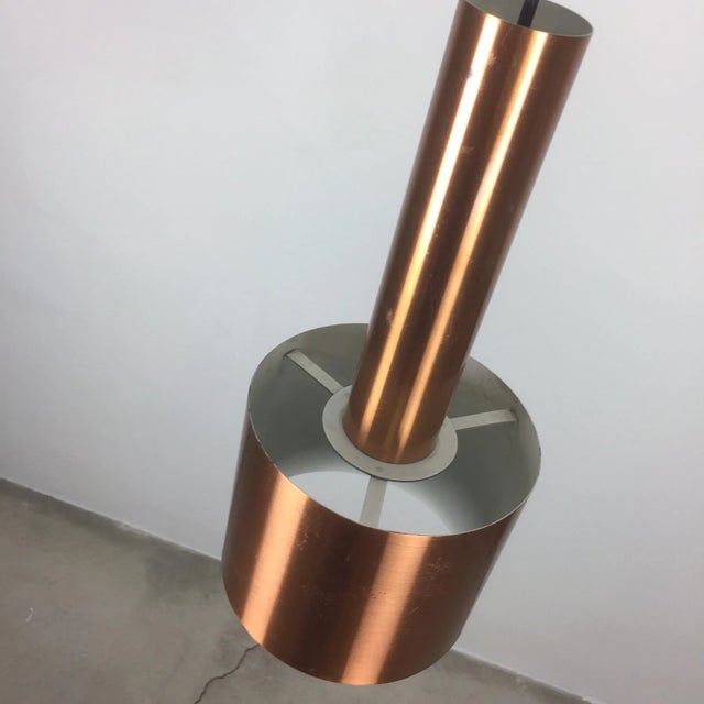 Danish Club Copper Pendants by Jo Hammerborg for Fog & Mørup, 1963, Set of 2 For Sale - Image 17 of 18