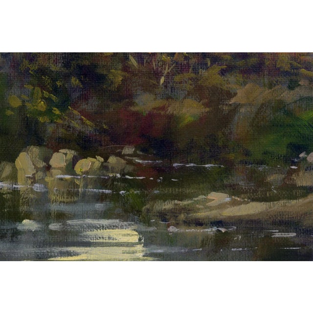 Antonio Crespi, Landscape, Oil on Canvas, 2006, Framed For Sale - Image 3 of 7