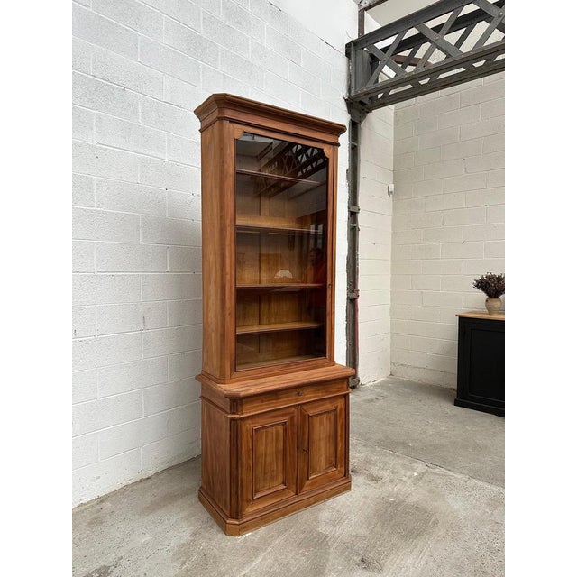 Large Mahogany Display Cabinet For Sale - Image 16 of 16
