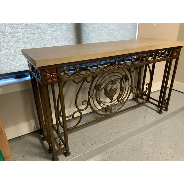 Rustic Signature Console Table | Chairish