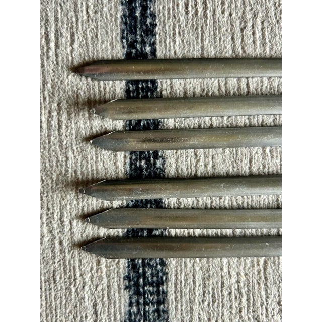 Mid 20th Century Tarzan Inox Kebab Skewers- Set of 6 For Sale In Milwaukee - Image 6 of 6