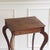 Baroque Antique Side Table with Curved Legs, 1890s For Sale - Image 3 of 10