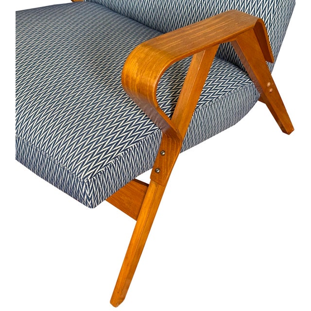 Mid-Century Lounge Chairs by Tatra Pravenec for František Jirák, 1960s, Set of 2 For Sale - Image 11 of 13