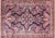 Textile Antique Persian Mohajeran Sarouk Rug, 3'5" X 4'11" For Sale - Image 7 of 9