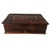 Traditional Vintage Indian Handmade Wood Carving Jewelry Box with Lock, 1970s For Sale - Image 3 of 11