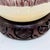 Cream Mid-Century South African Scrimshaw Ostrich Egg With Engraved Oryx on Carved Wood Stand For Sale - Image 8 of 11