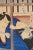 Two Samurai Fighting with a Stick is a Japanese multi-colored print realized around the end of the XIX Century by Toyohara...