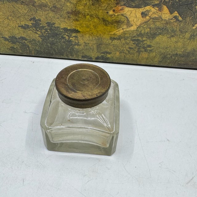 Antique 19th Cen. English Victorian Decoupage Campaign Lap Desk / Writing Slope Details: Antique mid-19th century English...