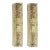 1970s Mid-Century Modern Tubular Murano Glass Wall Lights From Hillebrand - a Pair For Sale