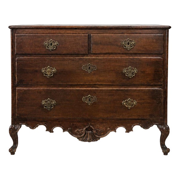 King Joseph Chest of Drawers, 18th Century For Sale