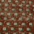 1950s Vintage Mid-Century Red and Brown Wool Runner With Green Geometrics For Sale - Image 5 of 6