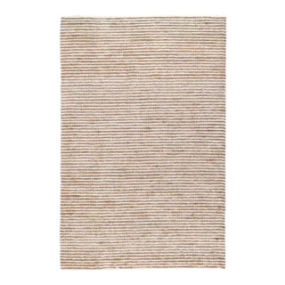 Hudson Ivory Jute/Cotton Rug 2x3 For Sale