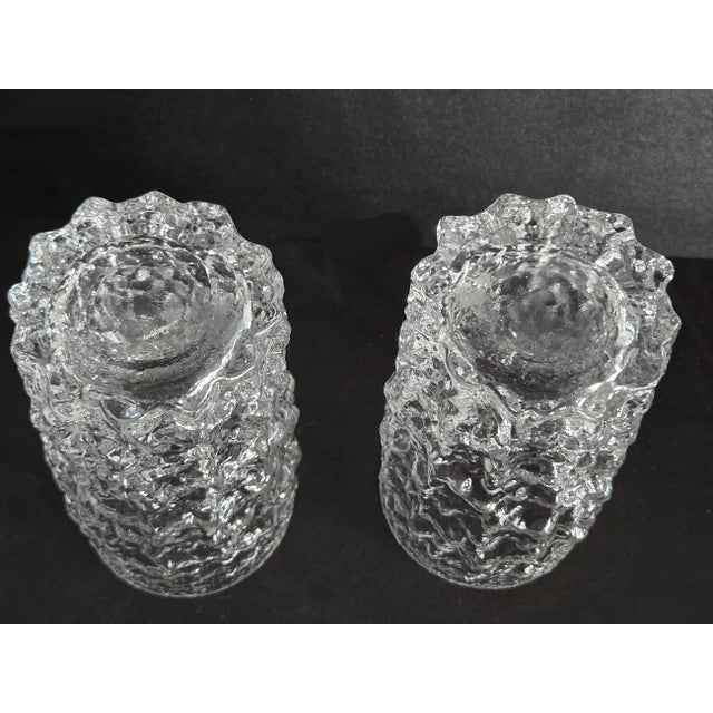 Vintage Whitefriars Glassworks Glacier/Bark Textured Highball Glasses Designed by Geoffrey Baxter, Set of 6 For Sale - Image 10 of 13