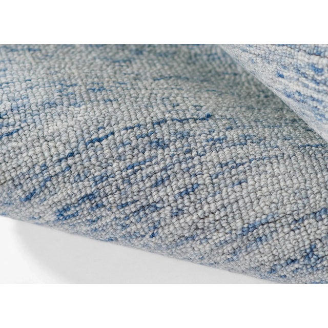 Momeni James Light Blue Hand Tufted Area Rug 2' X 3' For Sale - Image 4 of 9