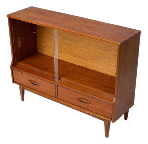 Low Mid-Century Teak Display Cabinet from Jentique, 1960s
