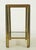 Metal Pair of Vintage Mid Century Italian Brass Smoked Glass Side Tables For Sale - Image 7 of 9