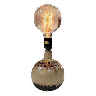 Illuminated Ceramic Table Lamp from P.M. Keramik, 1970s For Sale