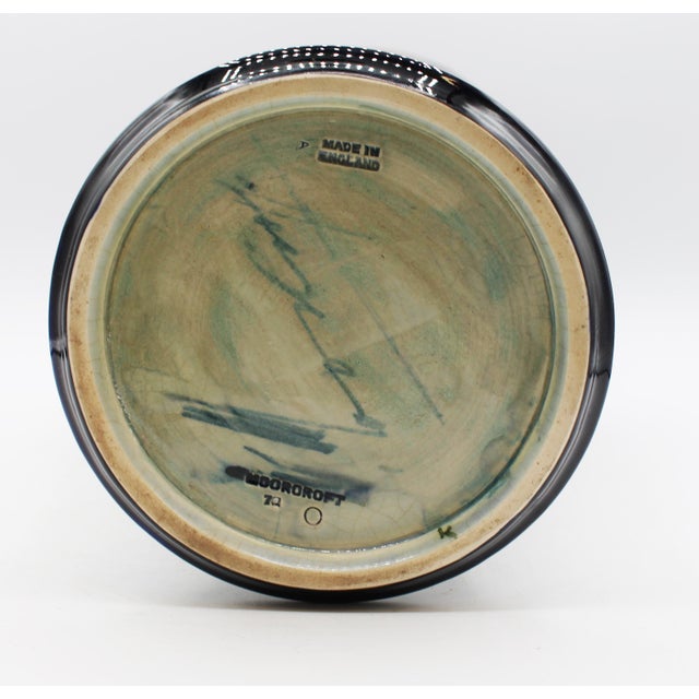 Pre-1928 William Moorcroft Vase in the "Pomegranate" Pattern For Sale - Image 4 of 5