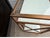 Copper Zoe White Frosted Glass Bar Cart For Sale - Image 8 of 11