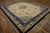 1920s Beige Cream Polka Dot Medallion Antique Chinese Peking Knotted Wool Rug For Sale - Image 4 of 10