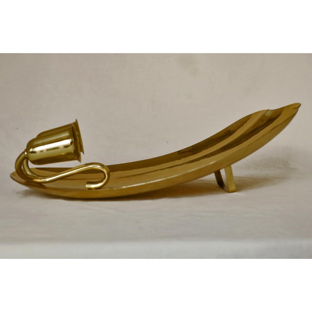 Metal Vintage Art Deco Wall Lamp, 1920s For Sale - Image 7 of 11
