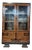 Art Deco Display Cabinet in Caucasian Walnut, Macassar Ebony and Oak, 1930s For Sale