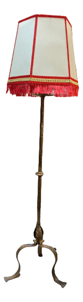 Wrought Iron Floor Lamp, 1960s