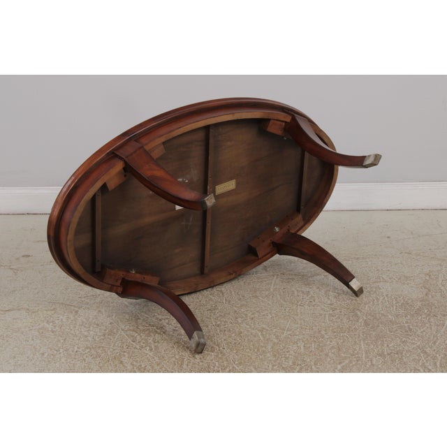 Lloyd’s Modern Oval Coffee or Cocktail Table For Sale - Image 15 of 16