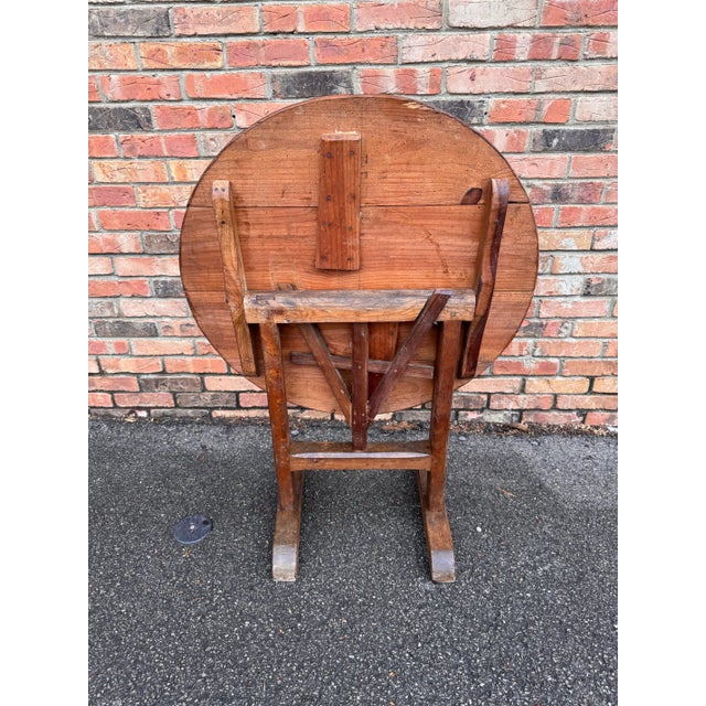 19th Century French Wine Table For Sale In Nashville - Image 6 of 9