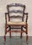 Art Deco 19th Set of Eight Spanish Armchairs With Cane Seat For Sale - Image 3 of 11