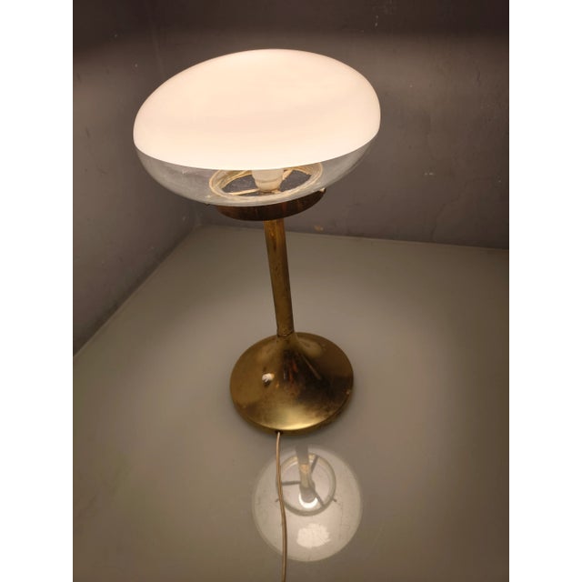 Mid-Century Modern Vintage Table Lamp by Roberto Pamio Gill for Leucos, 1960s For Sale - Image 3 of 10