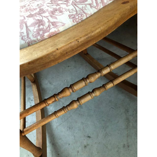 Vintage Children's Rocking Chair from The King Spring For Sale - Image 4 of 12