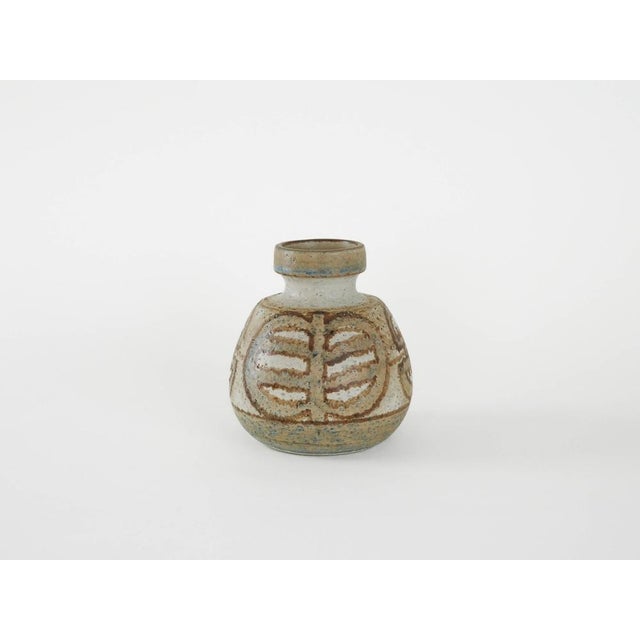 Vintage Danish Ceramic Vase from Søholm, 1960s For Sale - Image 3 of 8