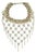 2016 Chanel Necklace CC Double C Logo Bib Statement Paris À Rome Runway Faux Pearl Crystal For Sale