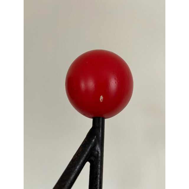 Mid-Century Modern 1950’s Roger Feraud Coat Rack For Sale - Image 3 of 13