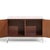 Florence Knoll Mid Century Walnut and Marble Credenza For Sale In Chicago - Image 6 of 8
