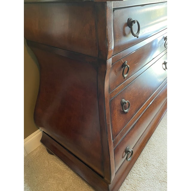 FFDM (Fine Furniture Design) ‘Meeting Street’ collection Bombe Chest. 4 drawers. Use as a side table, entry or night...