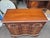 Cinnamon 1930s Vintage Chippendale Block Front Shell Carved Chest For Sale - Image 8 of 12