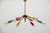 Mid-Century Modern Brass 6-Arm Sputnik Lamp, Italy, 1950s For Sale - Image 13 of 13