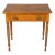 American Federal Tiger Maple Side Table For Sale