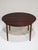 Round Extendable Butterfly Leaf Dining Table in Kingwood from Skovby, Denmark, 1960s For Sale - Image 12 of 18