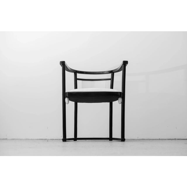 Art Nouveau Model 1762 1/2 D & 1762 D Bat Armchairs by Marcel Kammerer for Gebrüder Thonet, Vienna, Austria, 1909, Set of 2 For Sale - Image 11 of 18