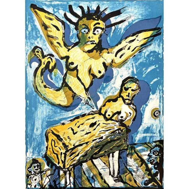 Jean-Clarence Lambert, Untitled, Lithograph For Sale